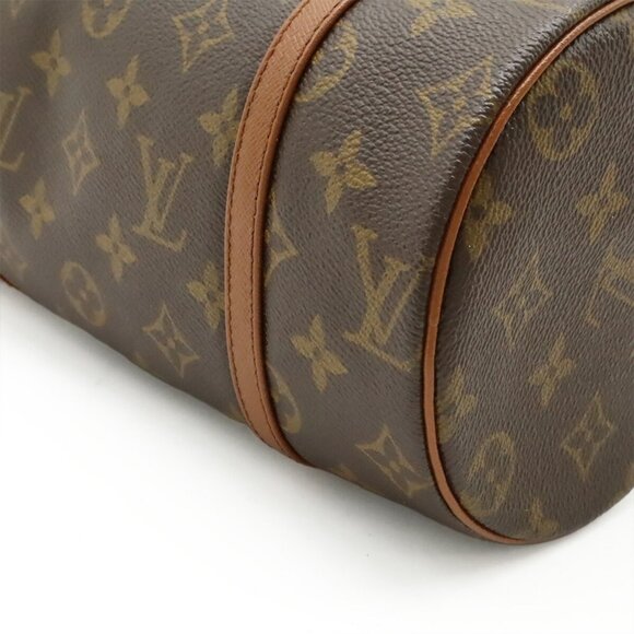 LOUIS VUITTON Authentic Brown Monogram Papillon 26 Pouch - Picture 4 of 10